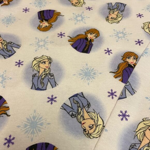 New Girls 2 pc set Disney Elsa and Anna pajamas size 10 - Picture 3 of 6